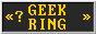 88x31 button for Geekring, Let's webring like it's 1993!
