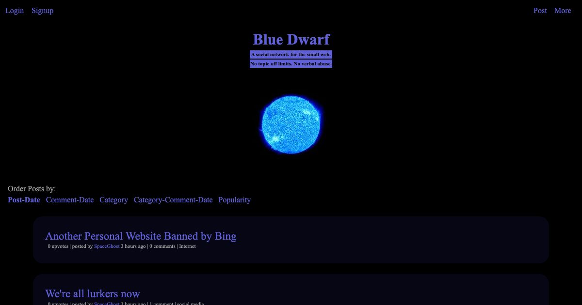 Screenshot of web page.