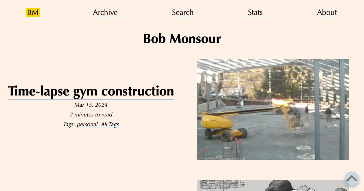 Screenshot of web page.