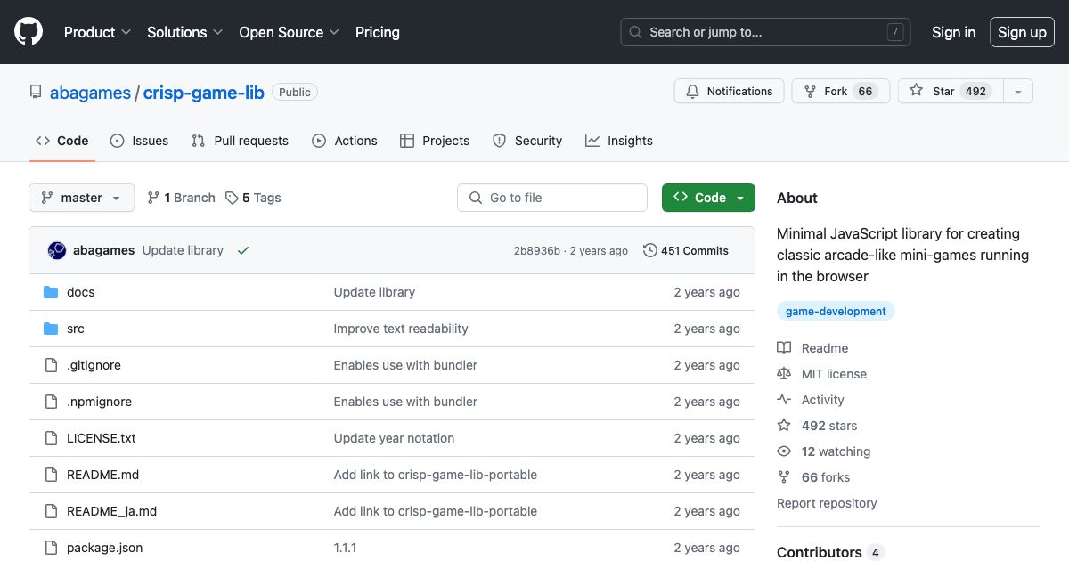 Screenshot of web page.