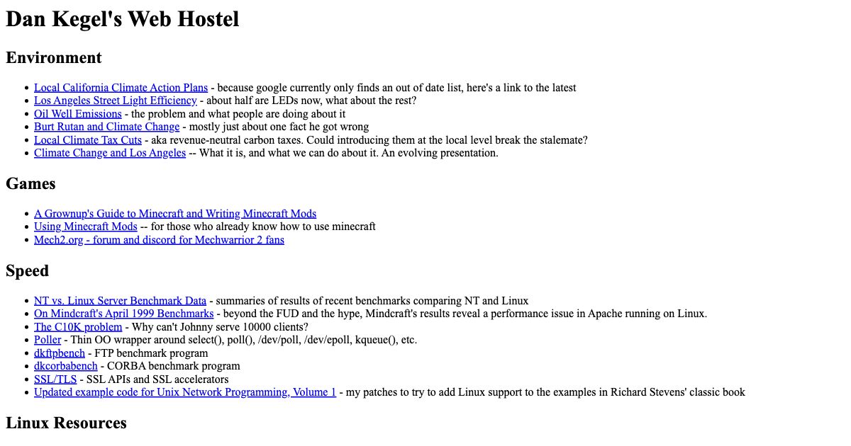 Screenshot of web page.