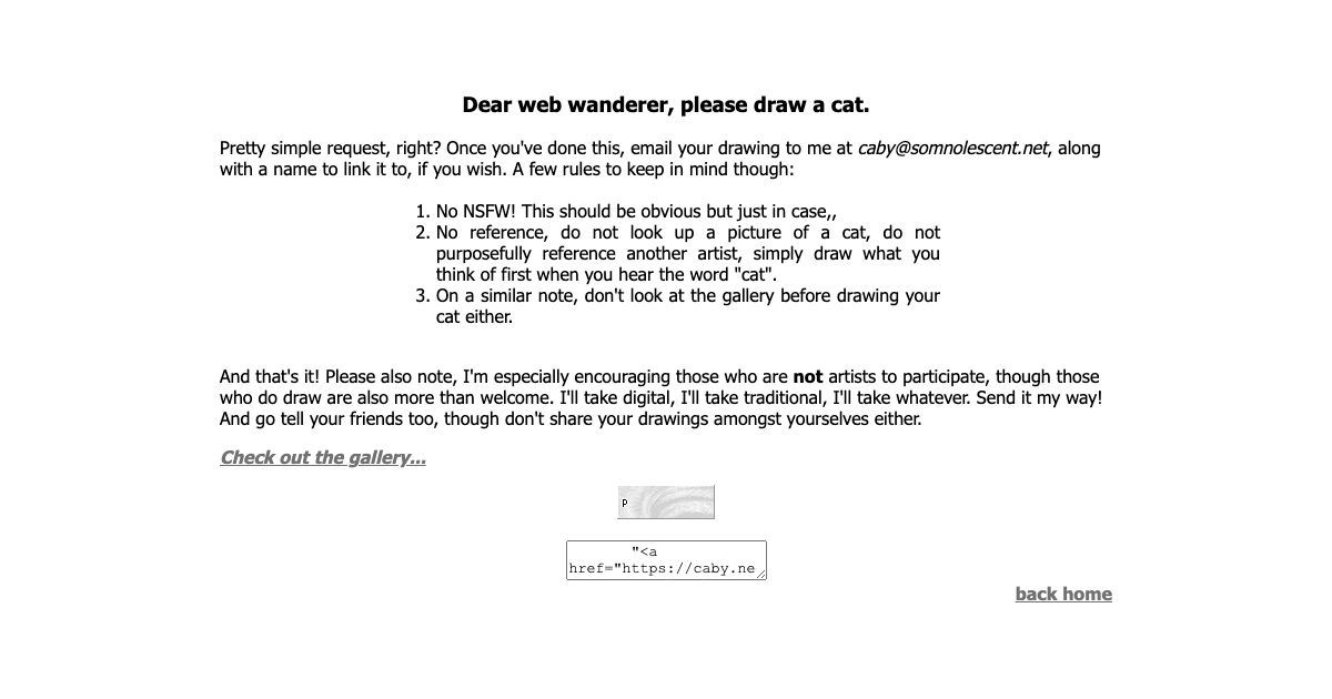 Screenshot of web page.