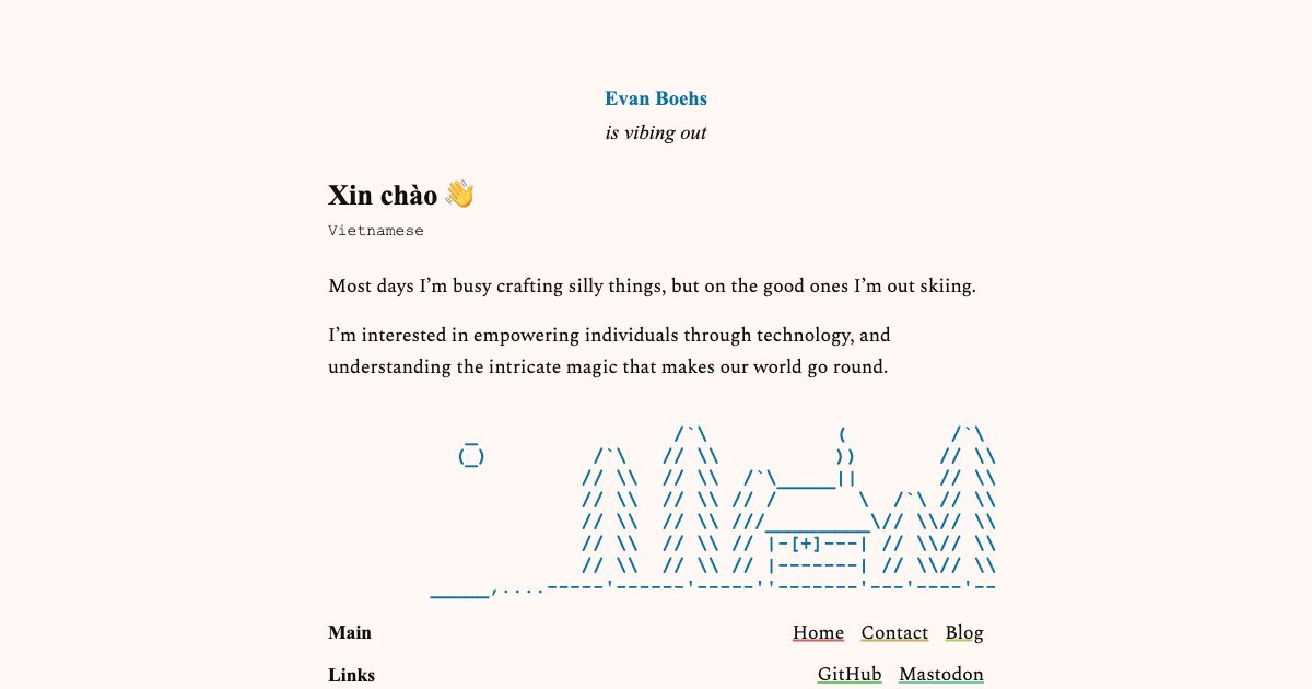 Screenshot of web page.