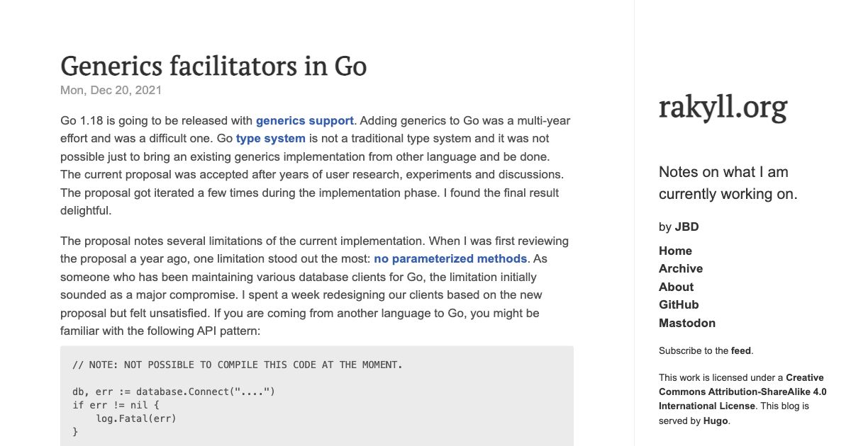 Screenshot of web page.