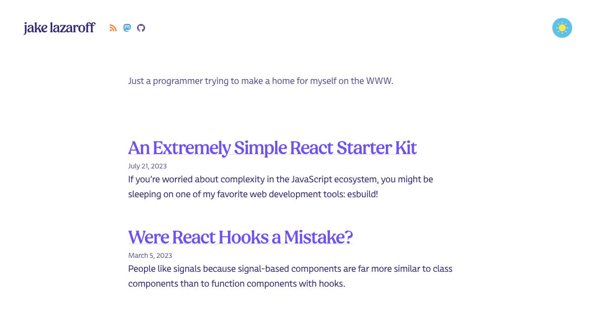 Screenshot of web page.