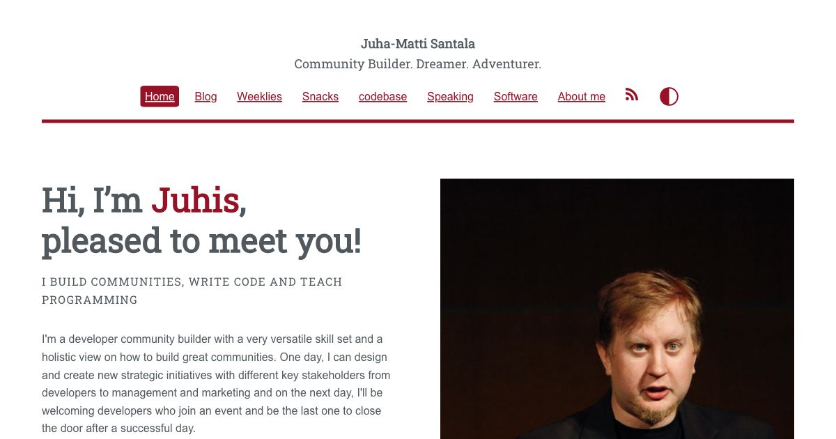 Screenshot of web page.