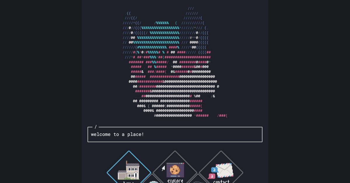 Screenshot of web page.