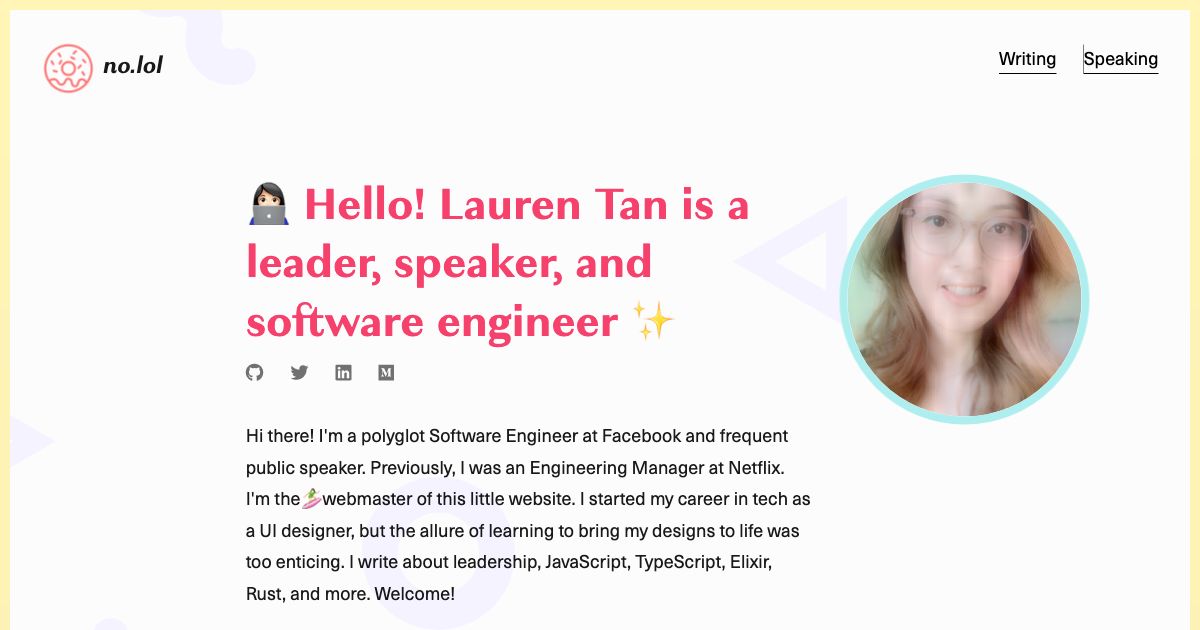 Screenshot of web page.