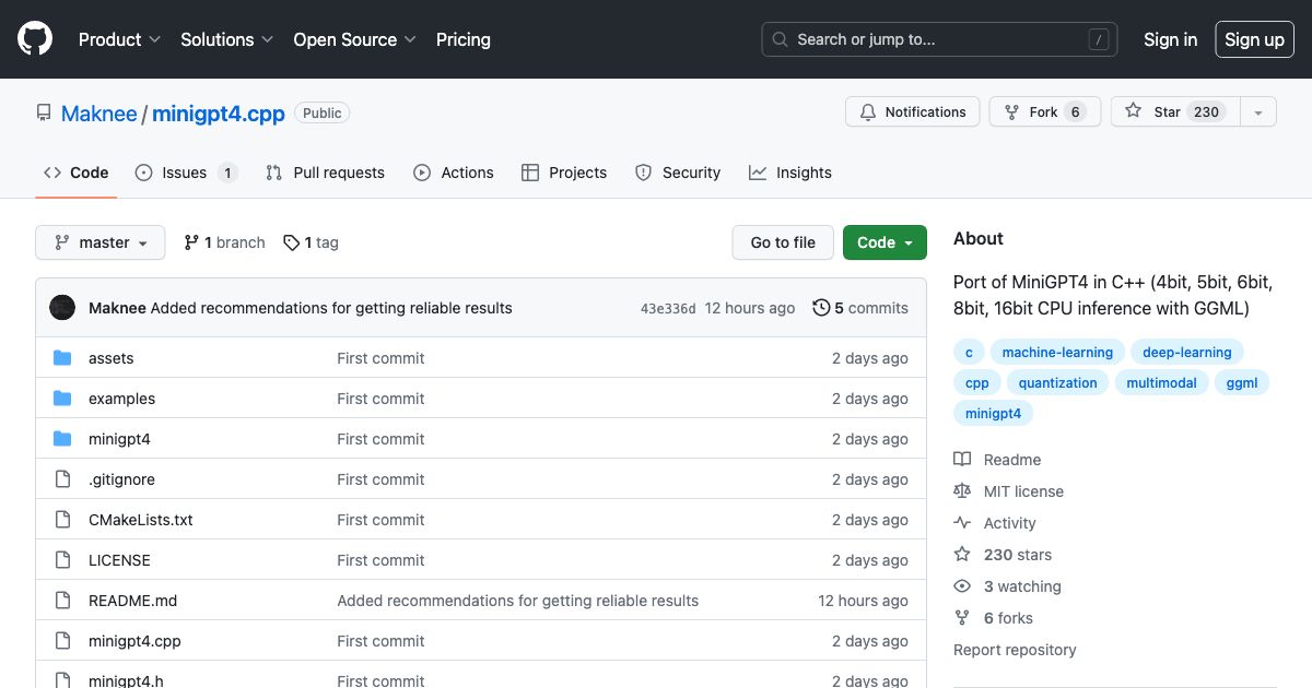 Screenshot of web page.