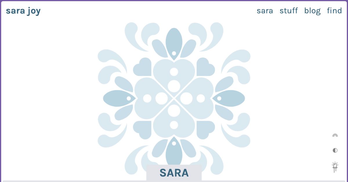 Screenshot of web page.