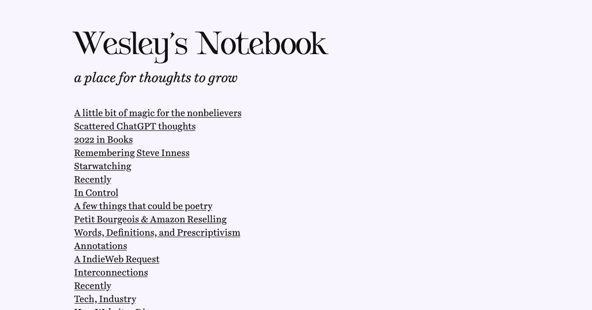 Screenshot of web page.