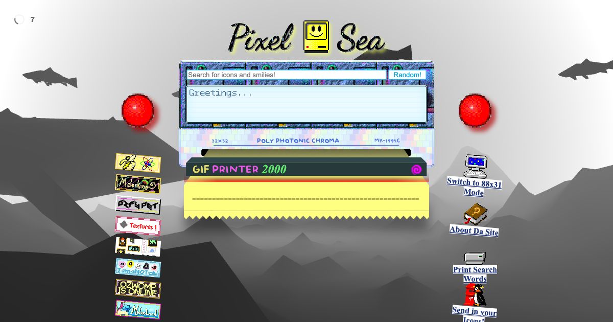 Screenshot of web page.