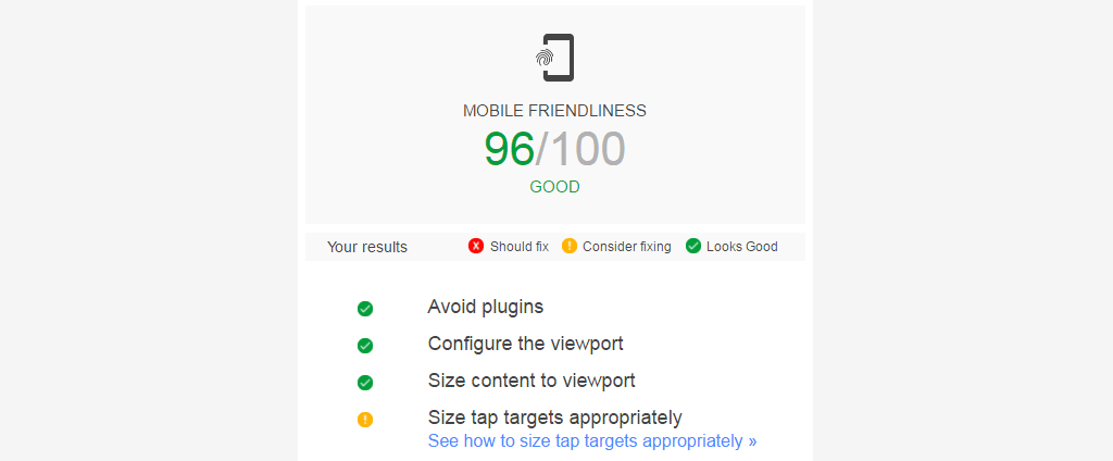 Google Mobile Website Speed Test Tool