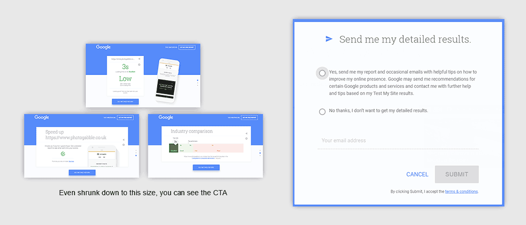 Google Mobile Website Speed Test Tool 2018